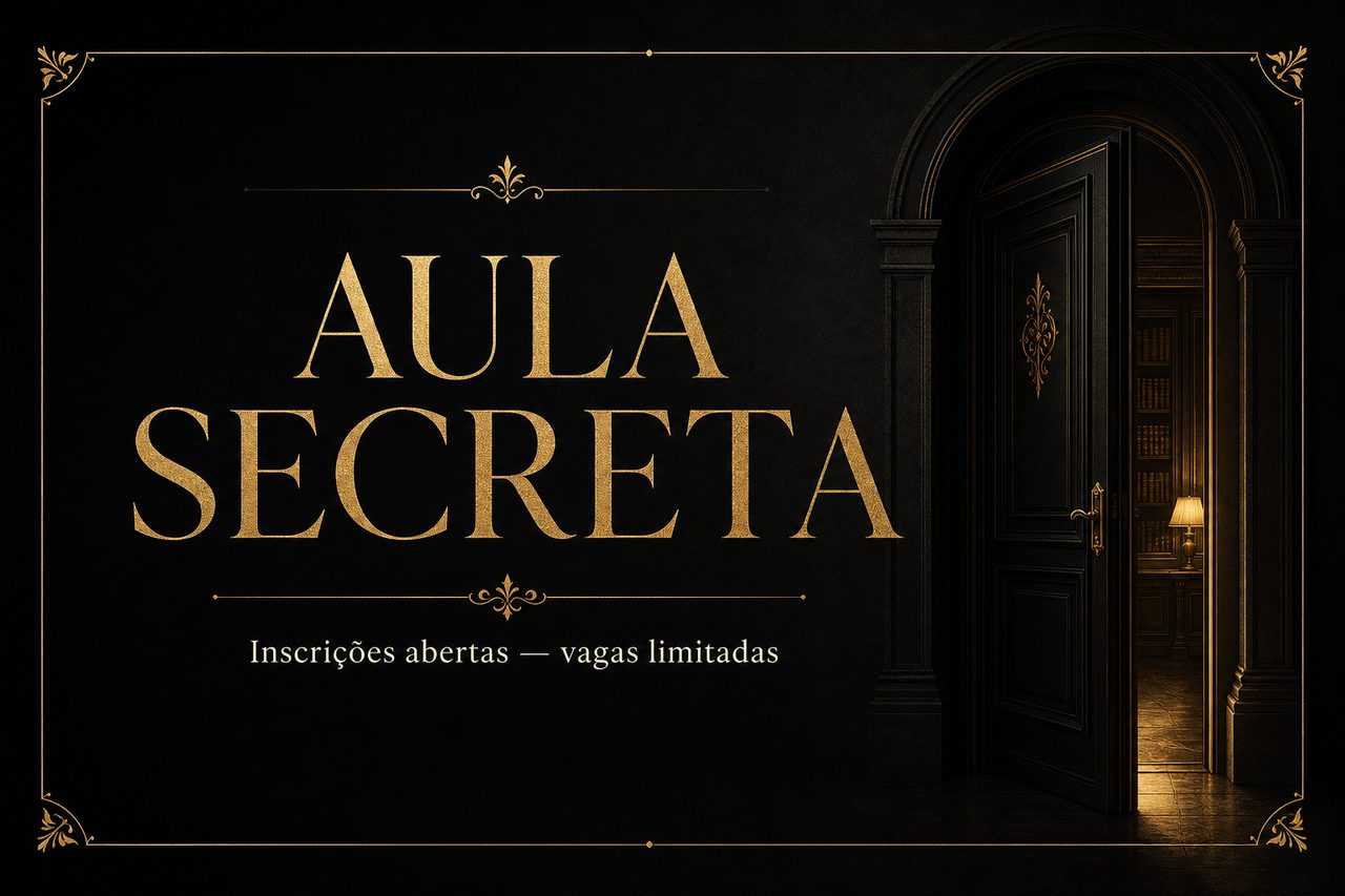 Inscrições de Aula Secreta